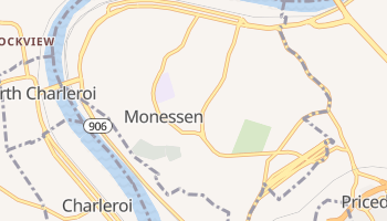 Monessen, Pennsylvania map