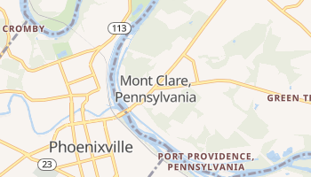 Mont Clare, Pennsylvania map