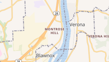 Montrose Hill, Pennsylvania map