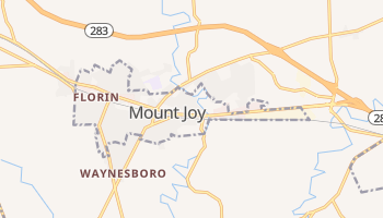 Mount Joy, Pennsylvania map