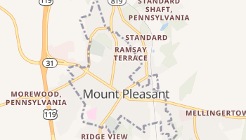 Mount Pleasant, Pennsylvania map