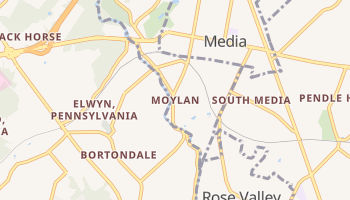 Moylan, Pennsylvania map
