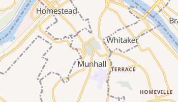 Munhall, Pennsylvania map