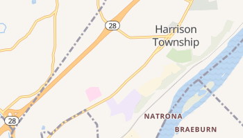 Natrona Heights, Pennsylvania map