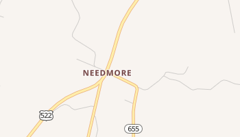 Needmore, Pennsylvania map
