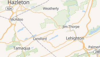 Nesquehoning, Pennsylvania map