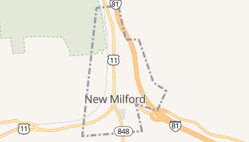 New Milford, Pennsylvania map