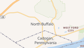 North Buffalo, Pennsylvania map