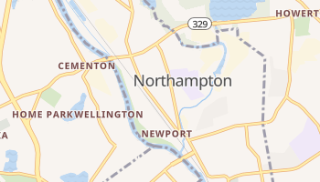 Northampton, Pennsylvania map