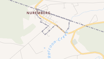 Nuremberg, Pennsylvania map