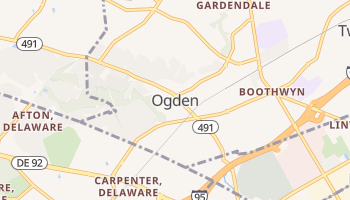 Ogden, Pennsylvania map
