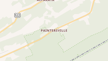 Paintersville, Pennsylvania map