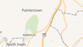 Paintertown, Pennsylvania map
