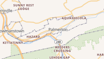 Palmerton, Pennsylvania map