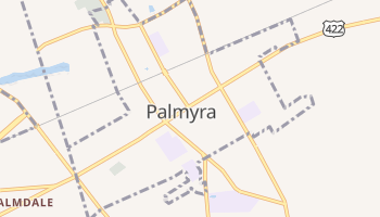 Palmyra, Pennsylvania map