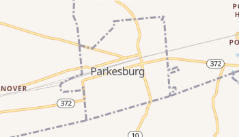 Parkesburg, Pennsylvania map