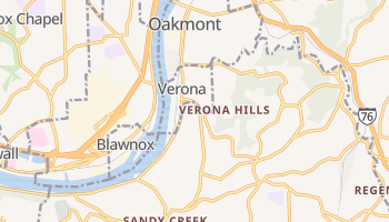 Penn Hills, Pennsylvania map