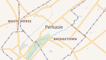 Perkasie, Pennsylvania map