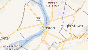 Pittston, Pennsylvania map