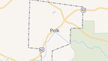 Polk, Pennsylvania map