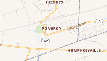 Pomeroy, Pennsylvania map