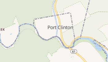 Port Clinton, Pennsylvania map