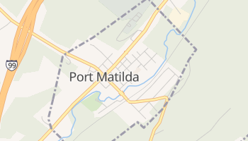 Port Matilda, Pennsylvania map