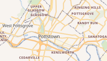 Pottstown, Pennsylvania map