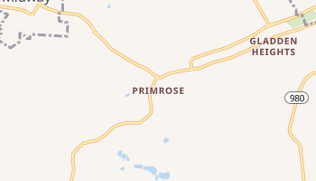 Primrose, Pennsylvania map