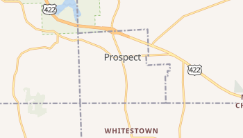Prospect, Pennsylvania map