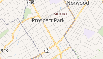 Prospect Park, Pennsylvania map