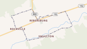 Rebersburg, Pennsylvania map