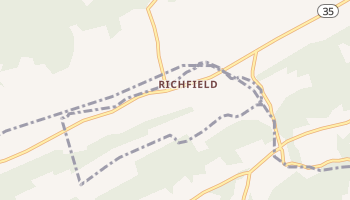 Richfield, Pennsylvania map