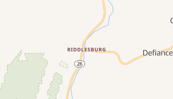 Riddlesburg, Pennsylvania map