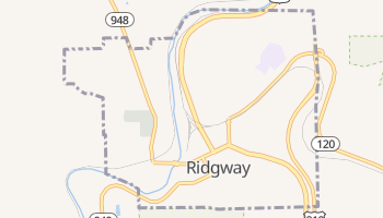 Ridgway, Pennsylvania map