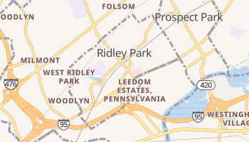 Ridley Park, Pennsylvania map