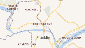 Rocky Grove, Pennsylvania map