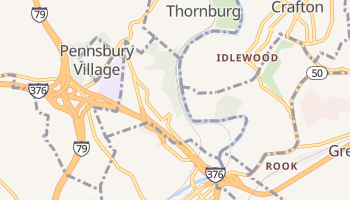 Rosslyn Farms, Pennsylvania map