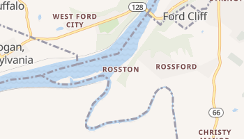 Rosston, Pennsylvania map