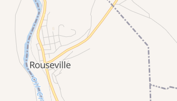 Rouseville, Pennsylvania map