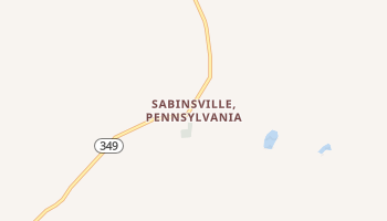 Sabinsville, Pennsylvania map