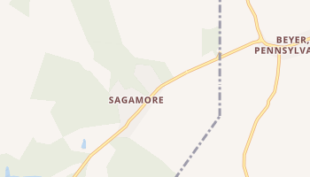 Sagamore, Pennsylvania map