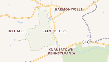 Saint Peters, Pennsylvania map