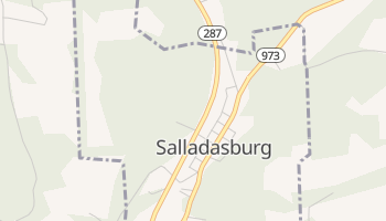 Salladasburg, Pennsylvania map