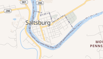 Saltsburg, Pennsylvania map