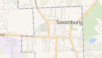 Saxonburg, Pennsylvania map