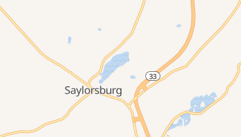 Saylorsburg, Pennsylvania map