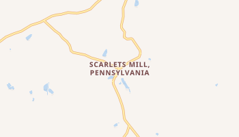 Scarlets Mill, Pennsylvania map