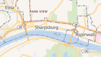 Sharpsburg, Pennsylvania map