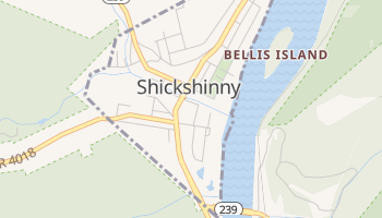Shickshinny, Pennsylvania map